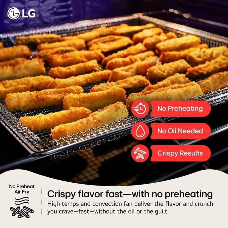 6.3 Cu. Ft. Smart Wi-fi Enabled Probake Convection® Electric Range With Air Fry & Easyclean® view 6