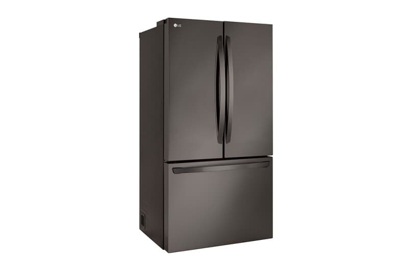 36" Wide, 27 Cu Ft. 3 Door French Door, C/depth Refrigerator With Internal Water Dispenser, Printproof Black Stainless Steel view 5