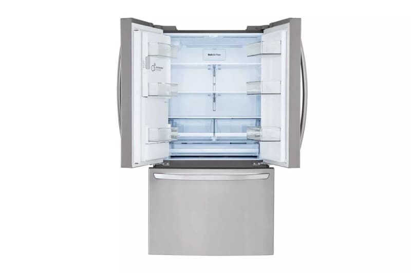 28 Cu. Ft. 3 Door French Door, Standard Depth, Ice And Water With Single Ice Maker view 3