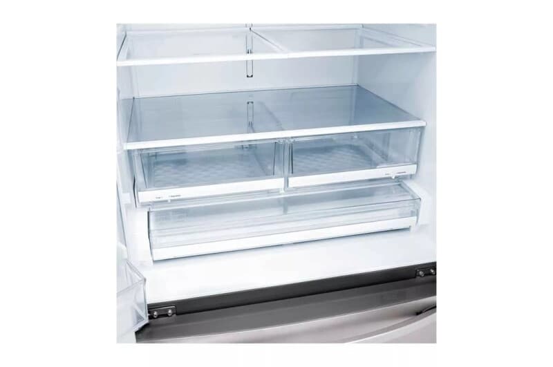 28 Cu. Ft. 3 Door French Door, Standard Depth, Ice And Water With Single Ice Maker view 7