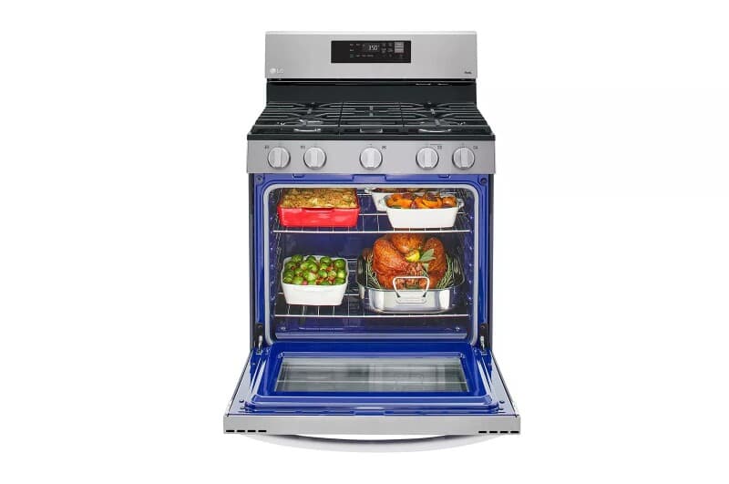 5.8 Cu. Ft. Smart Wi-fi Enabled Gas Range With Easyclean® view 5