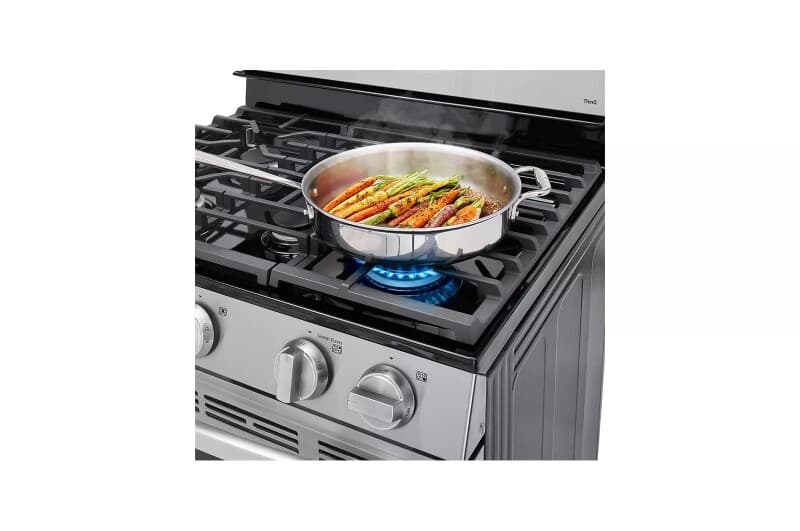 5.8 Cu. Ft. Smart Wi-fi Enabled Gas Range With Easyclean® view 9