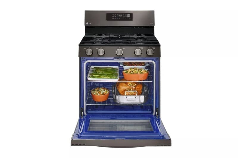 5.8 Cu. Ft. Smart Wi-fi Enabled Fan Convection Gas Range With Air Fry & Easyclean® view 5