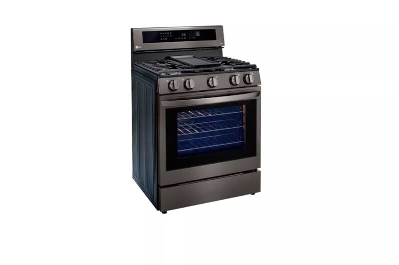 5.8 Cu. Ft. Smart Wi-fi Enabled True Convection Instaview® Gas Range With Air Fry
