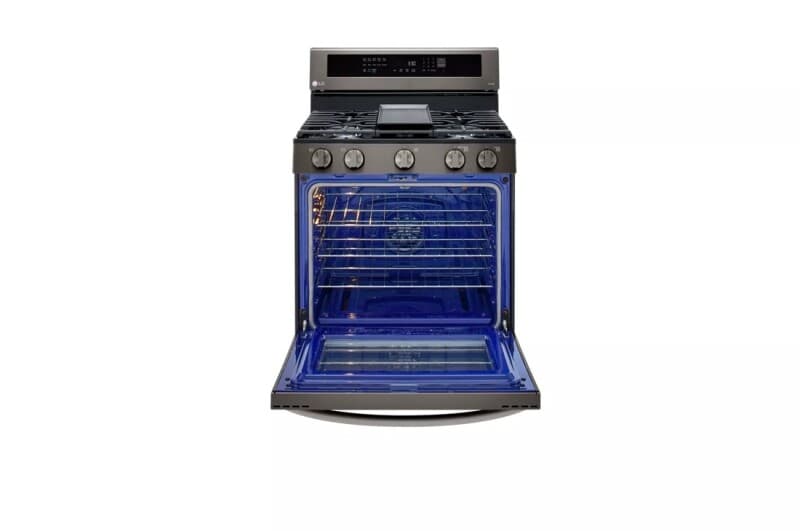 5.8 Cu. Ft. Smart Wi-fi Enabled True Convection Instaview® Gas Range With Air Fry view 6
