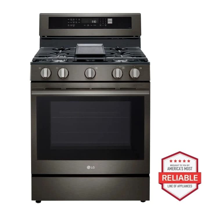 6.3 Cu. Ft. Smart Wi-fi Enabled Probake Convection® Gas Range With Air Fry & Easyclean®