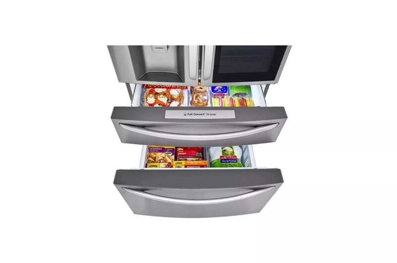 23 Cu. Ft. Smart Wi-fi Enabled Instaview® Door-in-door® Counter-depth Refrigerator With Craft Ice™ Maker view 3