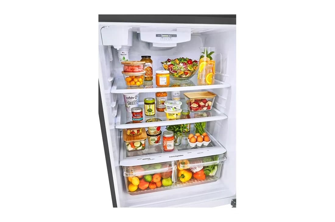 24 Cu. Ft. 33 Inch Wide Top Freezer Refrigerator - Stainless Steel view 4