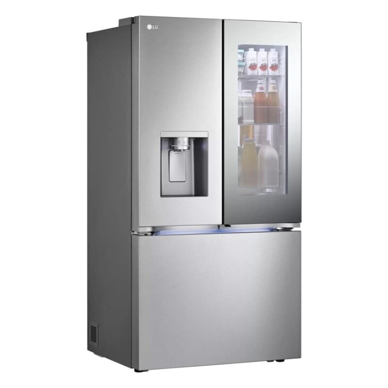 31 Cu. Ft. Smart Standard-depth Max™ French Door Refrigerator With Four Types Of Ice And Mirror Instaview® view 3