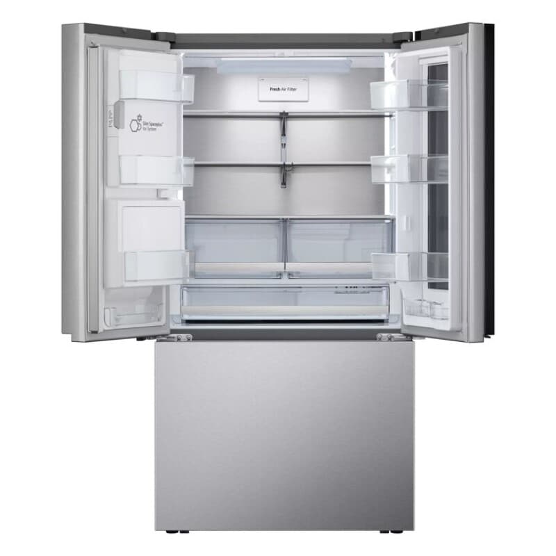 31 Cu. Ft. Smart Standard-depth Max™ French Door Refrigerator With Four Types Of Ice And Mirror Instaview® view 7