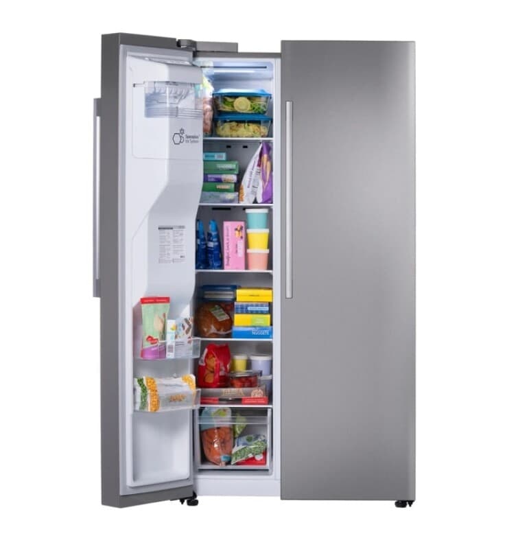 27 Cu. Ft. Standard-depth, Side-by-side Refrigerator, With Ice And Water And Bar Handle Design view 4