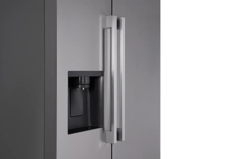27 Cu. Ft. Standard-depth, Side-by-side Refrigerator, With Ice And Water And Bar Handle Design view 7