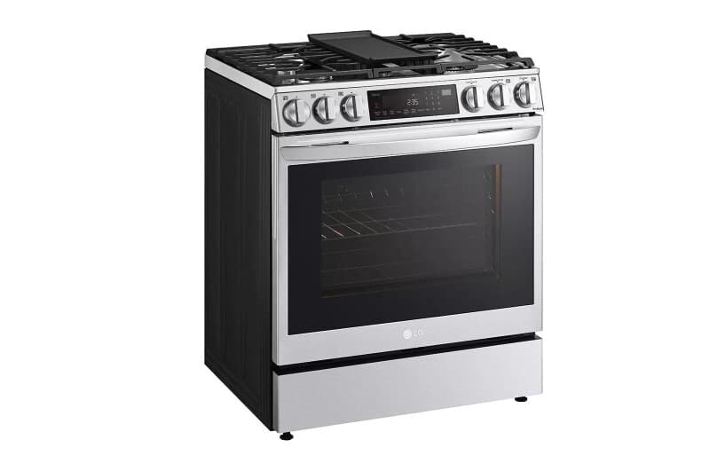 6.3 Cu. Ft. Smart Dual Fuel Slide-in Range With Instaview®, Probake Convection®, Air Fry And Air Sous Vide view 2