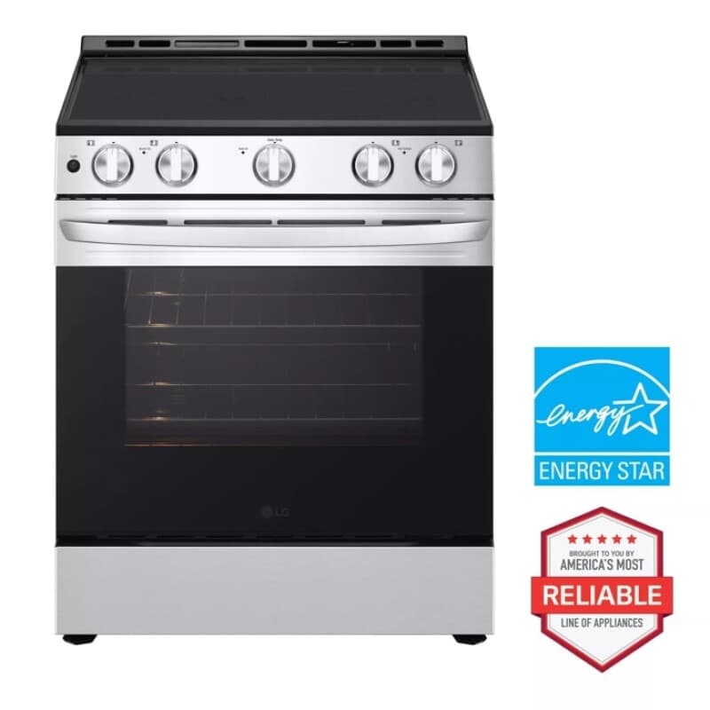 6.3 Cu. Ft. Electric Slide-in Range