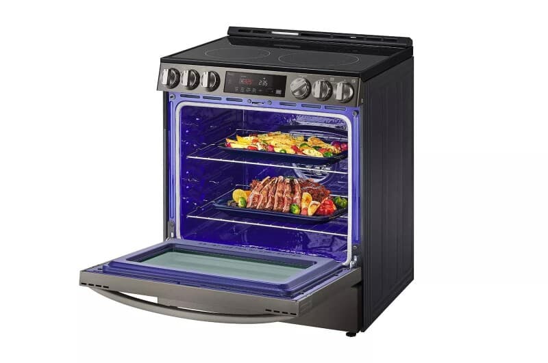6.3 Cu. Ft. Smart Wi-fi Enabled Fan Convection Electric Slide-in Range With Air Fry & Easyclean® view 8