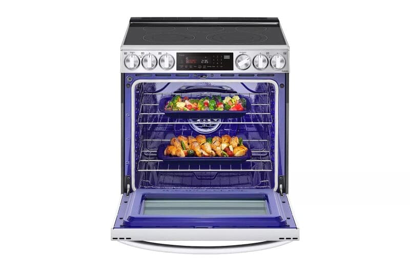 6.3 Cu. Ft. Smart Wi-fi Enabled Probake Convection® Instaview® Electric Slide-in Range With Air Fry view 6