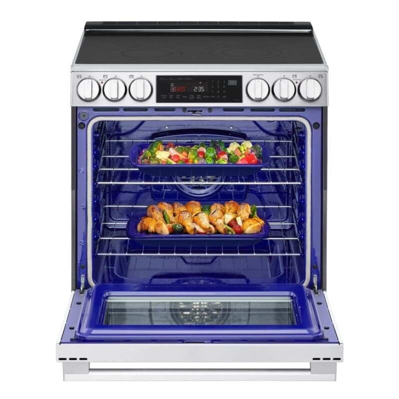 6.3 Cu. Ft. Smart Electric Slide-in Range With Instaview®, Probake Convection®, And Air Fry view 2