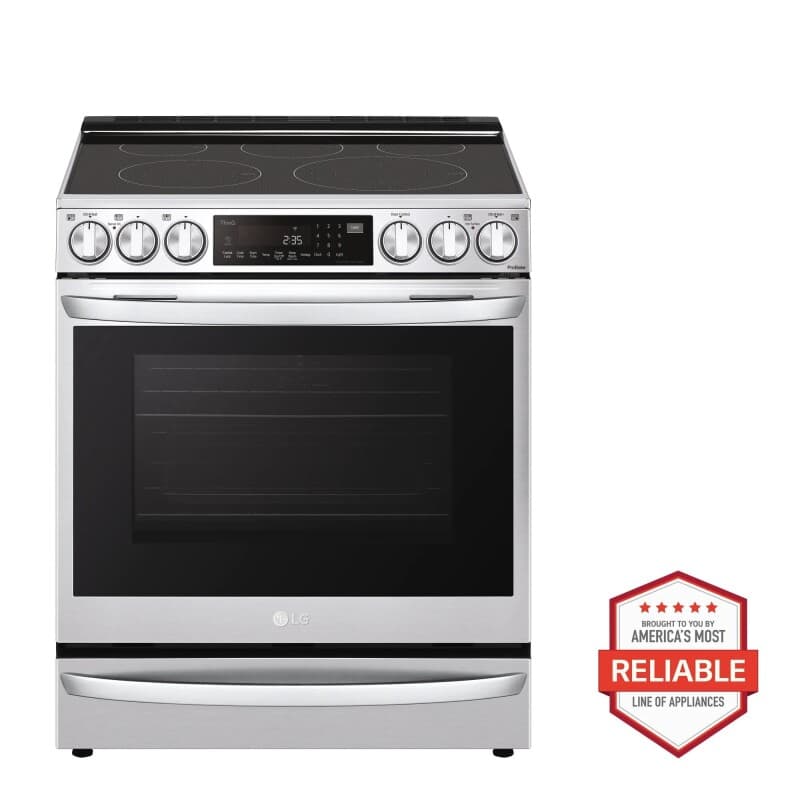 6.3 Cu. Ft. Smart Wi-fi Enabled Probake Convection® Instaview™ Electric Slide-in Range With Air Fry