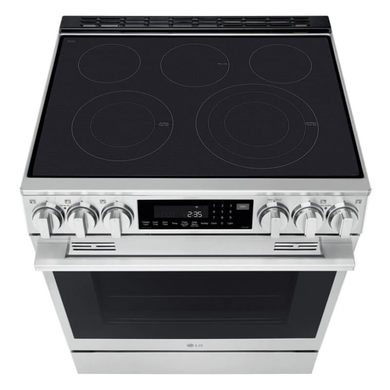 6.3 Cu. Ft. Smart Electric Slide-in Range With Instaview®, Probake Convection®, And Air Fry view 10
