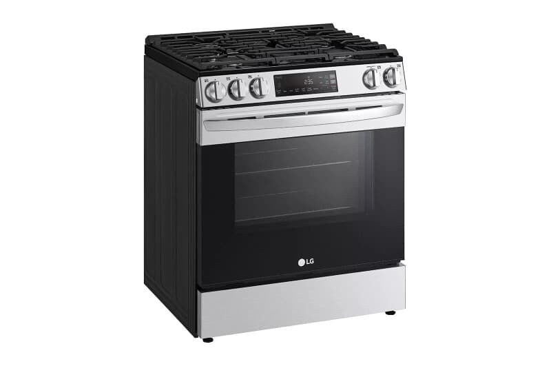 5.8 Cu. Ft. Gas Single Ovenslide-in Range, Easyclean® Plus Self Clean, Thinq™, Printproof™ Stainlesssteel view 3
