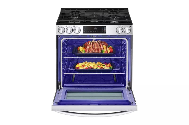 5.8 Cu. Ft. Gas Single Ovenslide-in Range, Easyclean® Plus Self Clean, Thinq™, Printproof™ Stainlesssteel view 9