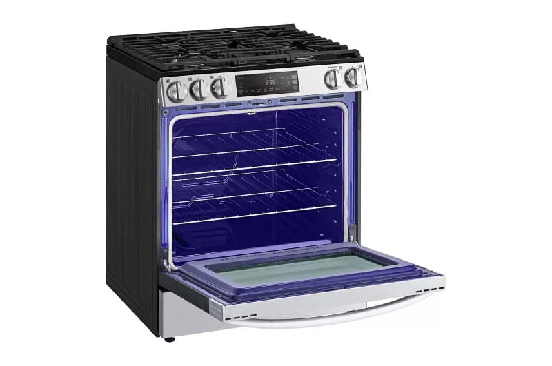 5.8 Cu. Ft. Gas Single Ovenslide-in Range, Easyclean® Plus Self Clean, Thinq™, Printproof™ Stainlesssteel view 8
