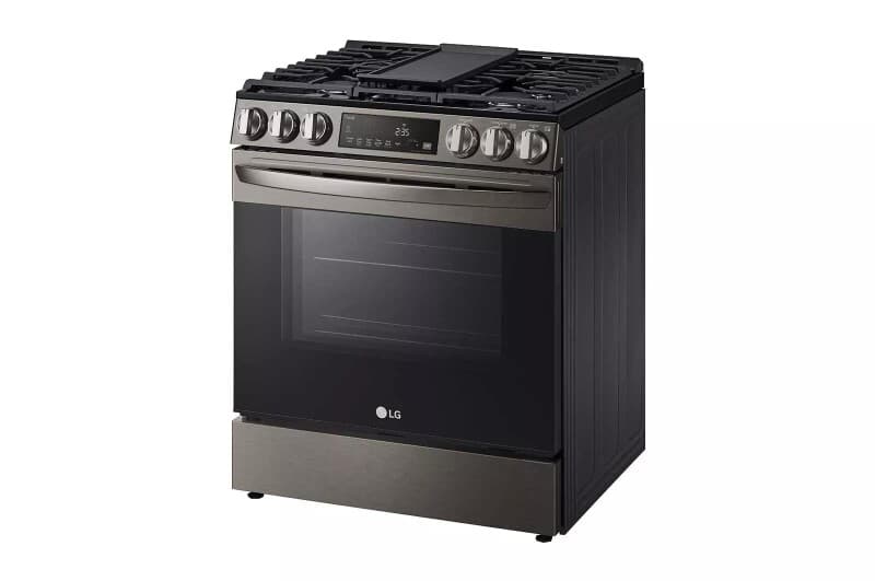 5.8 Cu. Ft. Smart Wi-fi Enabled Fan Convection Gas Slide-in Range With Air Fry & Easyclean® view 4