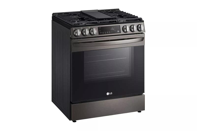 5.8 Cu. Ft. Smart Wi-fi Enabled Fan Convection Gas Slide-in Range With Air Fry & Easyclean® view 5