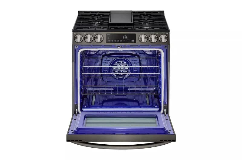 5.8 Cu. Ft. Smart Wi-fi Enabled Fan Convection Gas Slide-in Range With Air Fry & Easyclean® view 8