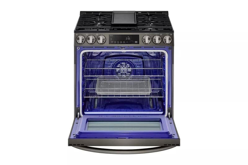 5.8 Cu. Ft. Smart Wi-fi Enabled Fan Convection Gas Slide-in Range With Air Fry & Easyclean® view 9