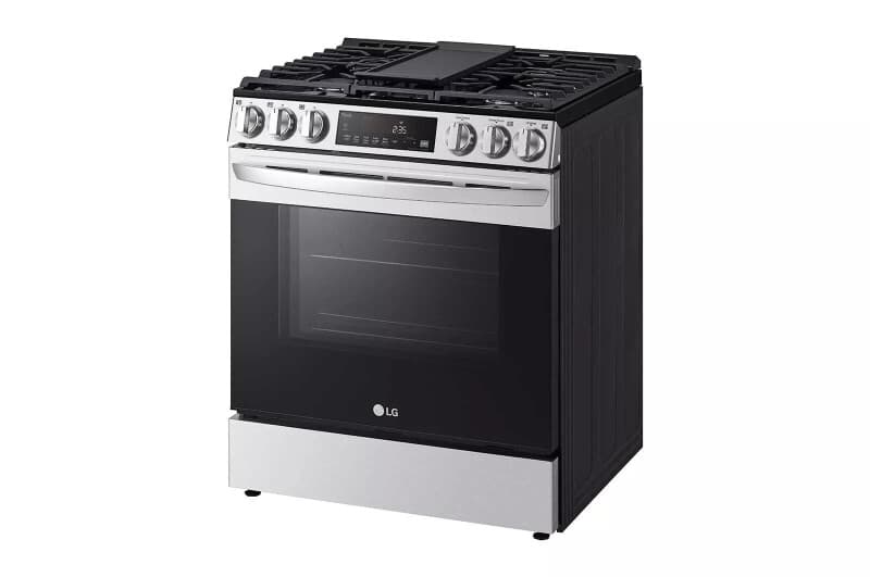5.8 Cu. Ft. Smart Wi-fi Enabled Fan Convection Gas Slide-in Range With Air Fry & Easyclean® view 2