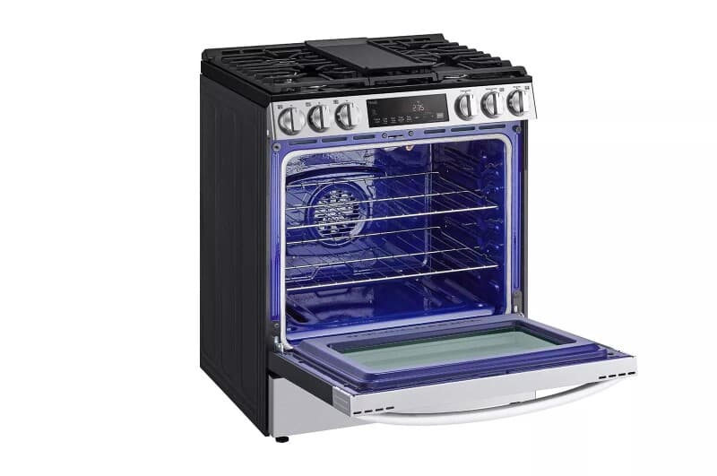5.8 Cu. Ft. Smart Wi-fi Enabled Fan Convection Gas Slide-in Range With Air Fry & Easyclean® view 7