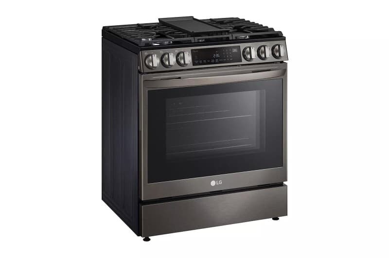 6.3 Cu. Ft. Smart Wi-fi Enabled Probake Convection® Instaview® Gas Slide-in Range With Air Fry view 2