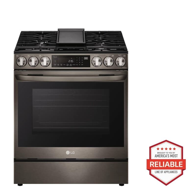 6.3 Cu. Ft. Smart Wi-fi Enabled Probake Convection® Instaview® Gas Slide-in Range With Air Fry