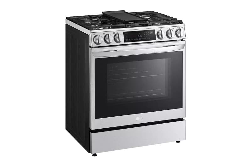 6.3 Cu. Ft. Smart Wi-fi Enabled Probake Convection® Instaview® gas Slide-in Range With Air Fry view 2