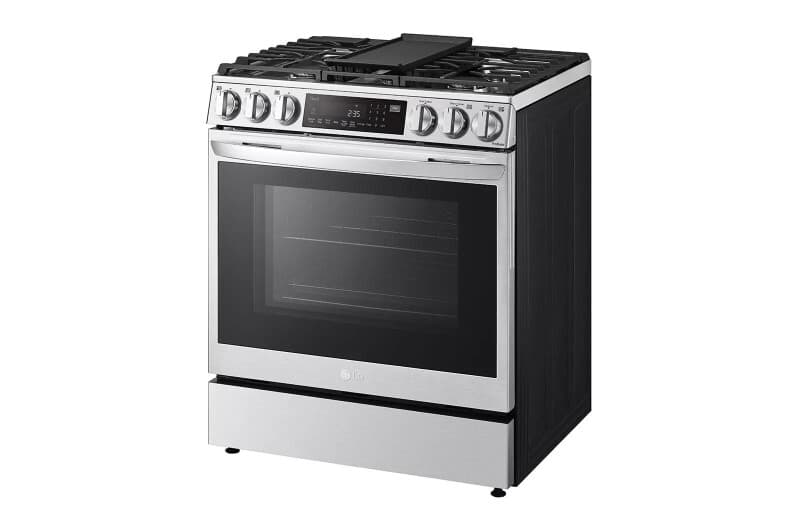 6.3 Cu. Ft. Smart Wi-fi Enabled Probake Convection® Instaview® gas Slide-in Range With Air Fry view 3