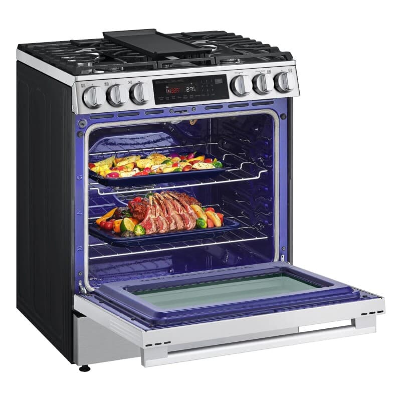 6.3 Cu Ft. Smart Gas Slide-in Range Probake Convection® Instaview®, And Air Fry view 6