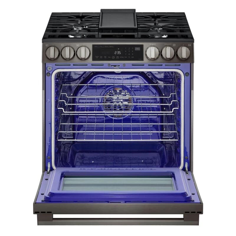 6.3 Cu Ft. Smart Gas Slide-in Range With Probake Convection® Instaview®, And Air Fry view 9