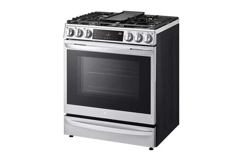 6.3 Cu. Ft. Smart Gas Slide-in Range With Instaview® Probake Convection®, Air Fry, And Air Sous Vide view 3