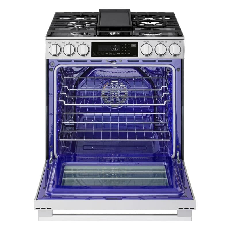 6.3 Cu Ft. Smart Gas Slide-in Range With Instaview®, Probake Convection®, And Air Fry view 9