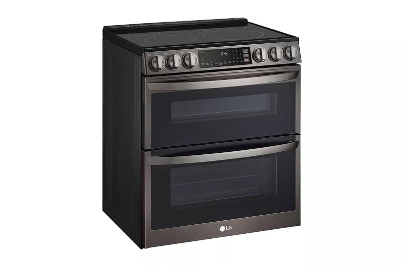7.3 Cu. Ft. Smart Electric Double Oven Slide-in Range With Instaview®, Probake® Convection, Air Fry, And Air Sous Vide view 3