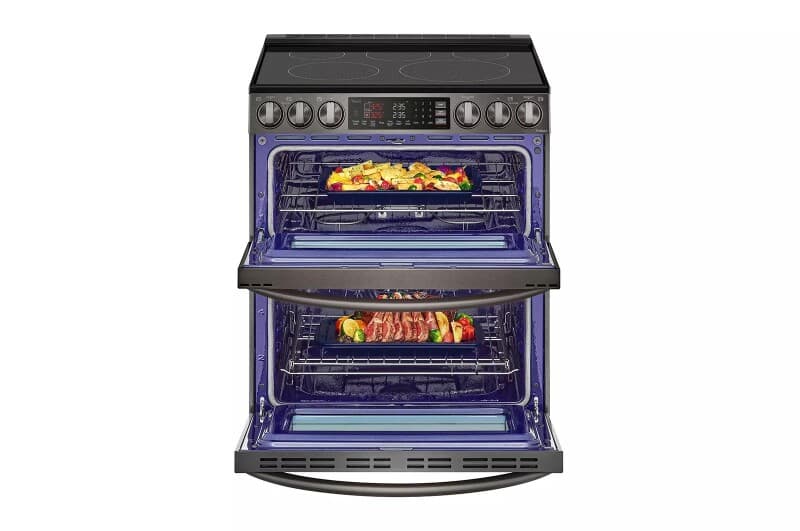 7.3 Cu. Ft. Smart Electric Double Oven Slide-in Range With Instaview®, Probake® Convection, Air Fry, And Air Sous Vide view 5