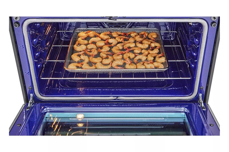 7.3 Cu. Ft. Smart Electric Double Oven Slide-in Range With Instaview®, Probake® Convection, Air Fry, And Air Sous Vide view 6