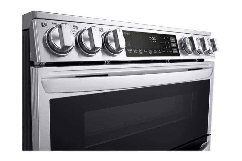 7.3 Cu. Ft. Smart Electric Double Oven Slide-in Range With Instaview®, Probake® Convection, Air Fry, And Air Sous Vide view 8