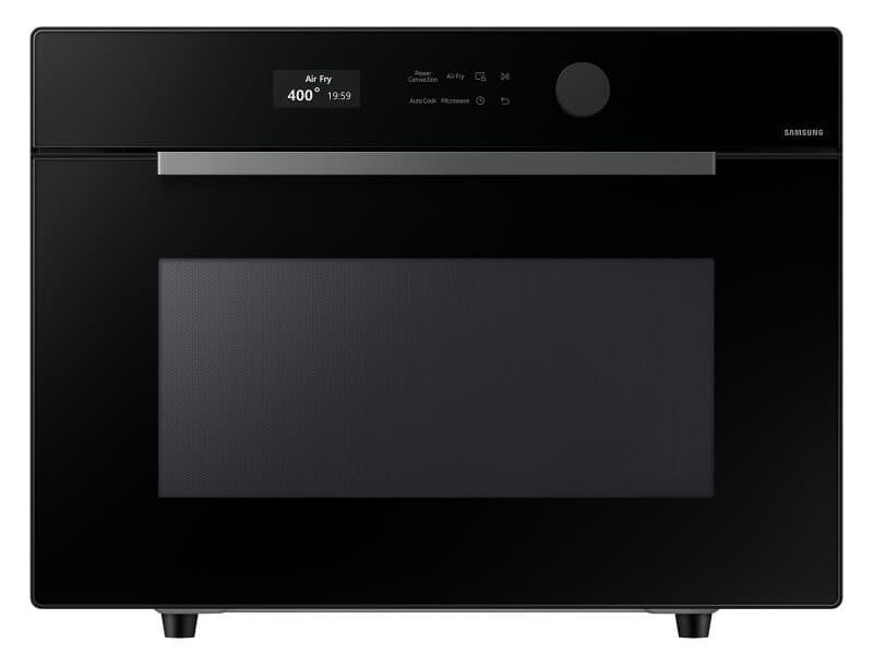 Power Convection; Air Fry; Ceramic Enamel Interior; PowerGrill Duo; Rack with Ceramic Plate; Trim Kit Available – Black