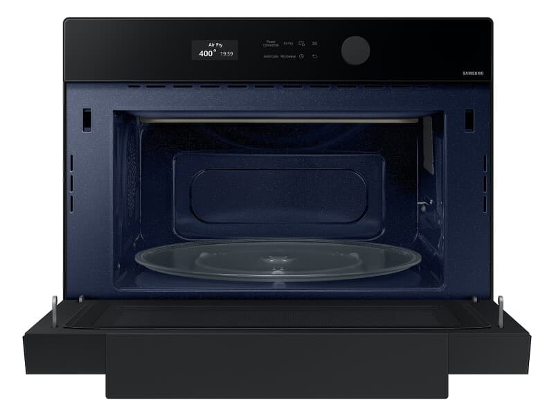Power Convection; Air Fry; Ceramic Enamel Interior; PowerGrill Duo; Rack with Ceramic Plate; Trim Kit Available – Black view 4