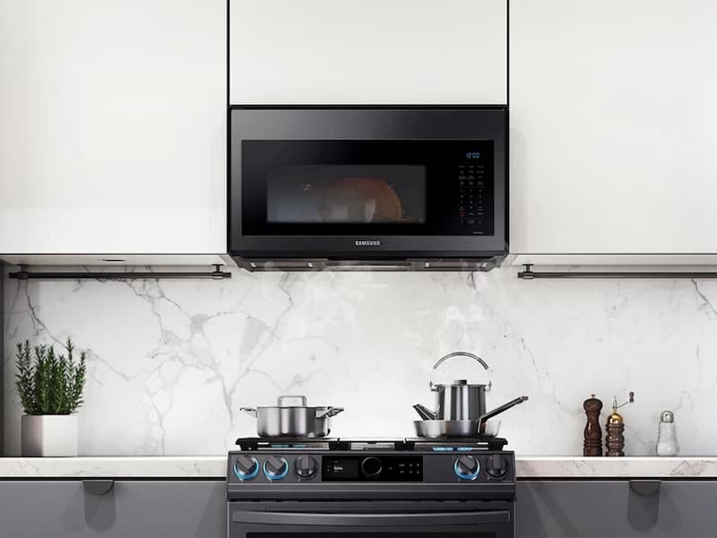1.7 cu ft. Smart Over-the-Range Microwave with Convection & Slim Fry view 5
