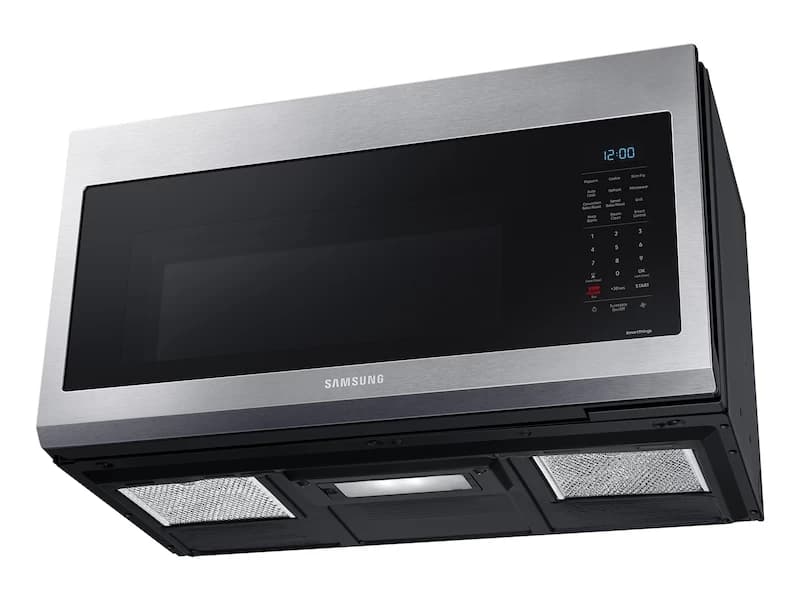 1.7 cu ft. Smart Over-the-Range Microwave with Convection & Slim Fry™ in Stainless Steel view 8