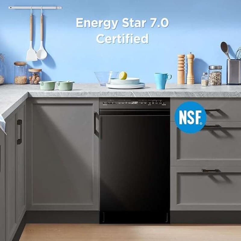 18" Front Control Dishwasher view 4