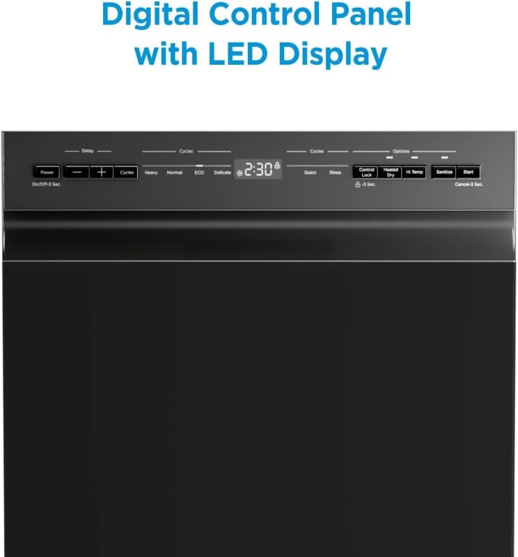 18” Front Control Dishwasher view 2
